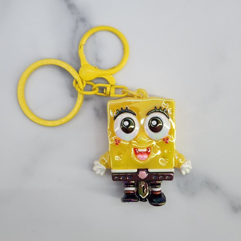 SpongeBob 3D Figure Keychain & Bag Charm SpongeBob SquarePants Character